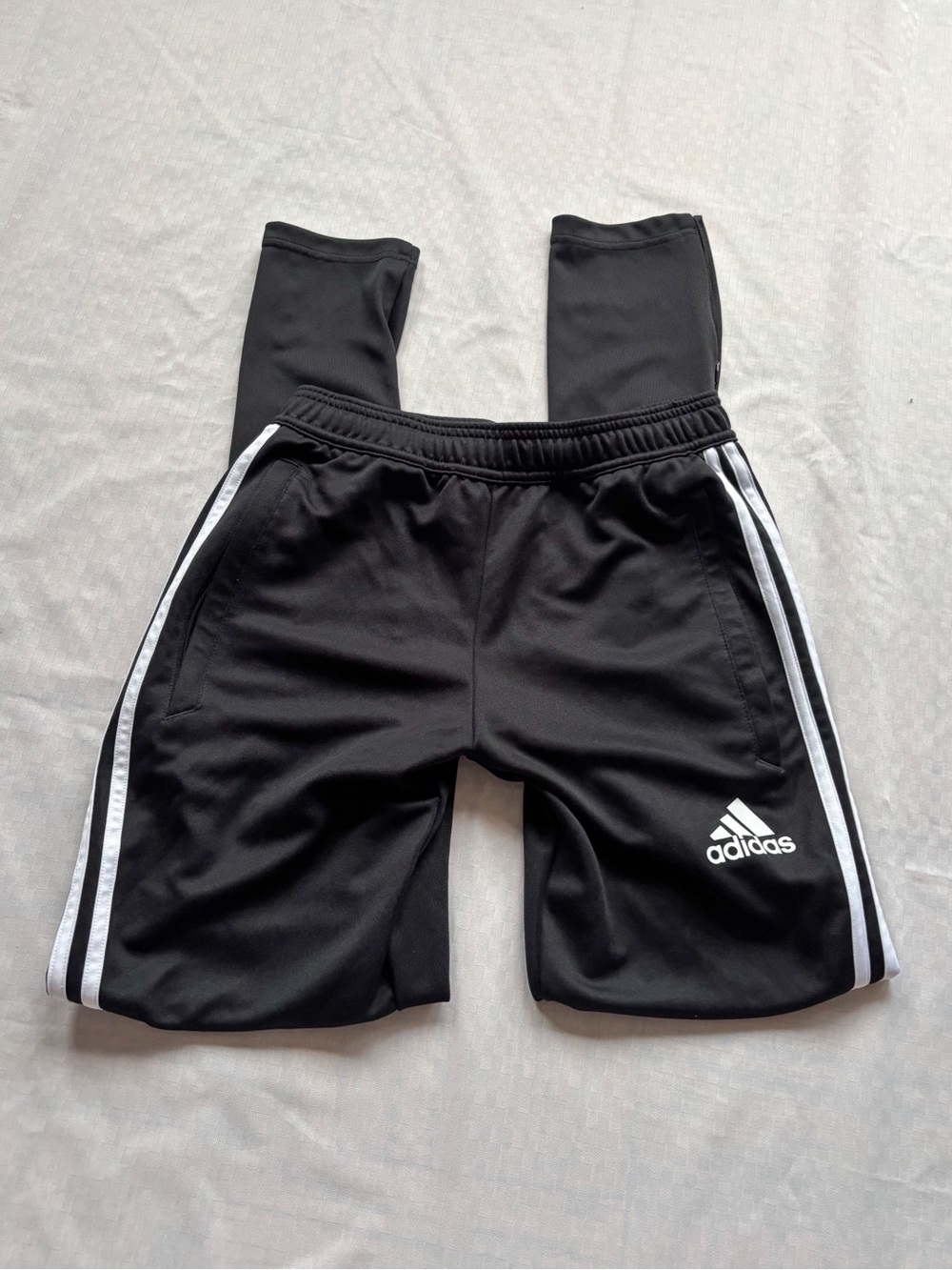 Adidas black track pants